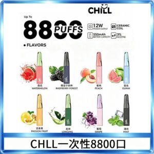 始祖鳥CHILL鴨嘴獸拋棄式電子菸 8800口一次性免充電